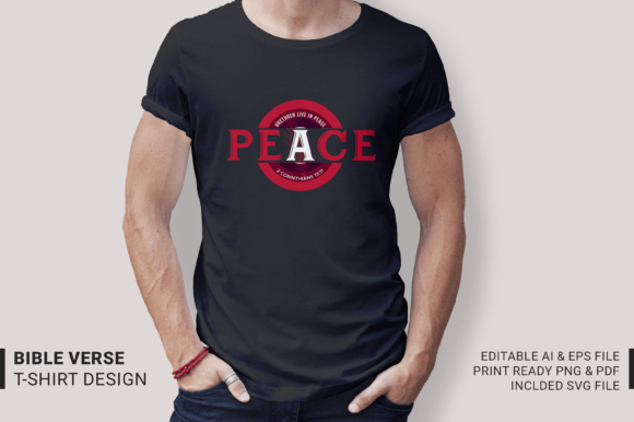 Brethren Live in Peace for T-Shirt Designs
