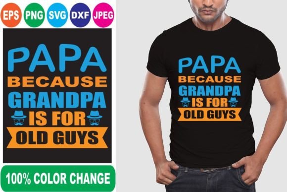 Papa Because Grandpa is: A T-Shirt Design Critique