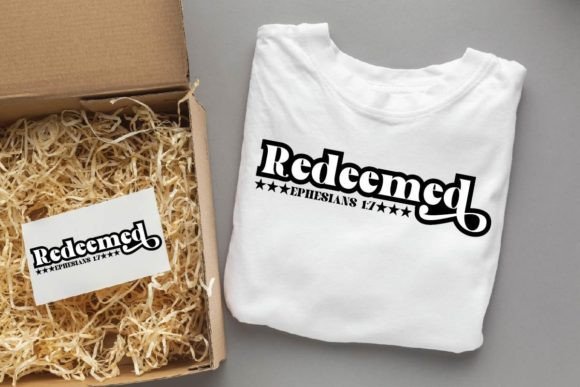 Redeemed, Christ Svg Designs for T-Shirt Projects