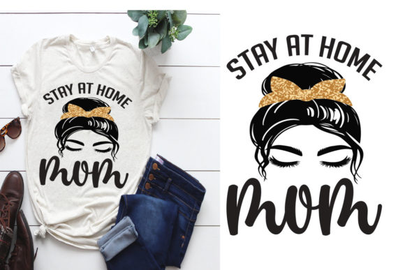 Stay--at-Home--Mom T-Shirt Designs